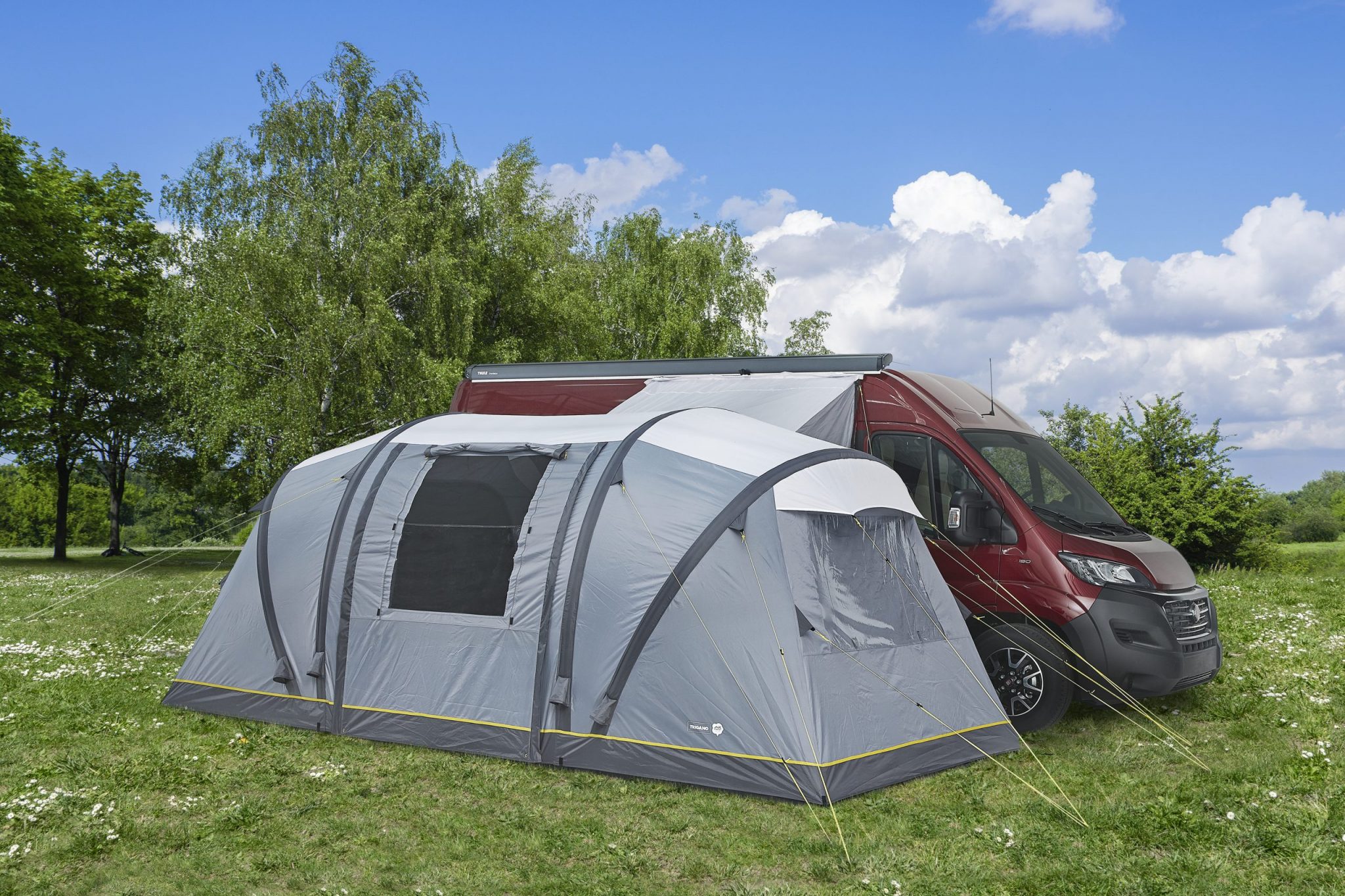 Berger, Auvent Camping Car Touring Easy-XL, Auvent Caravane, Fourgon, Van  aménagé, Auvent Gonflable pour Camping Car, Auvent Anti Moustique, Camping Accessoires